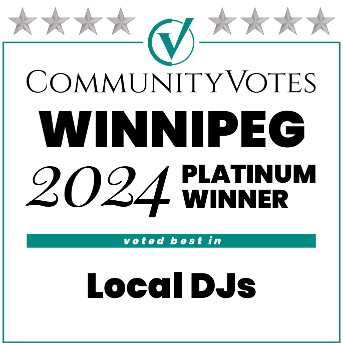 Voted best local DJ!