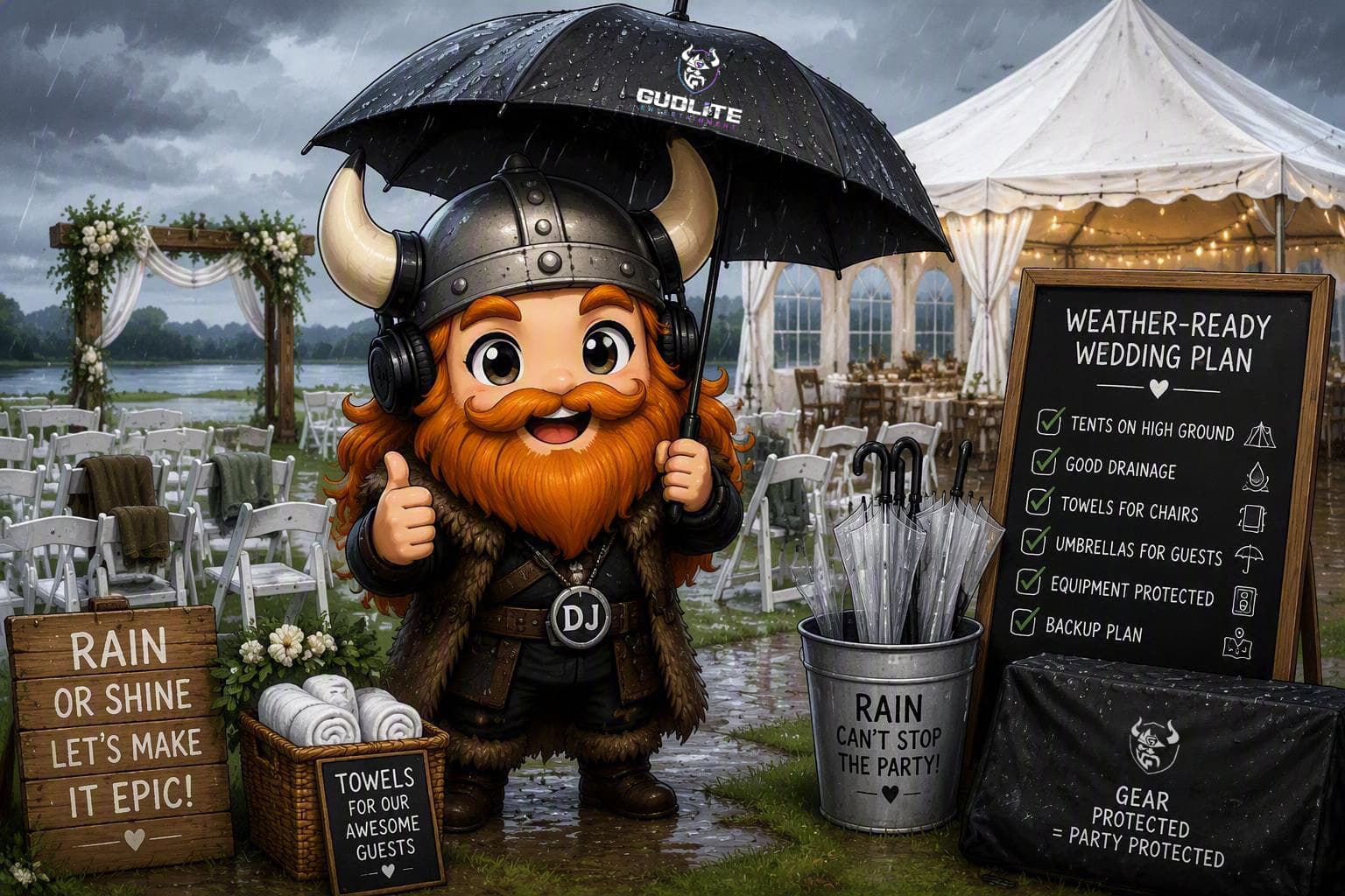 Weather-proofing your wedding